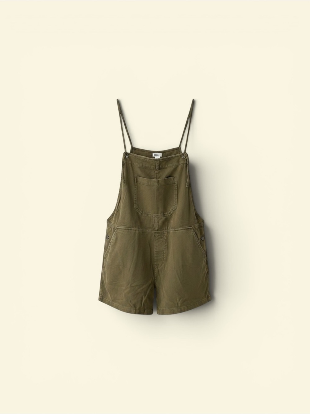 Billabong Olive Green Short Overalls new with tags - Picture 5 of 11